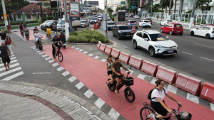 Marquês de Paraná, em Niterói, bate recorde histórico de ciclistas que circulam na via