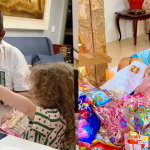 Famosos distribuem doces em dia de São Cosme e São Damião