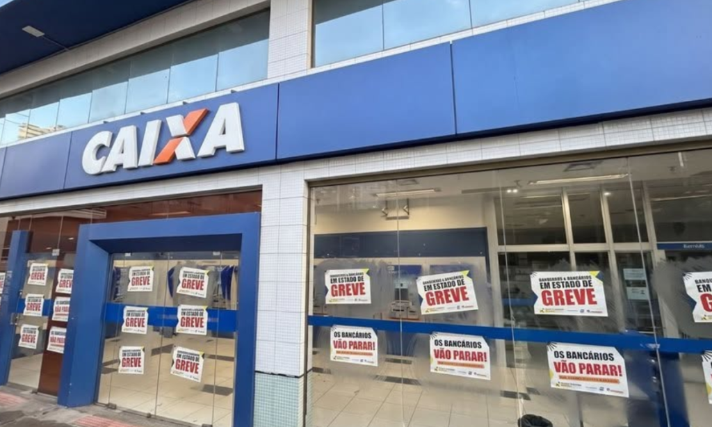 Caixa entra em greve nacional