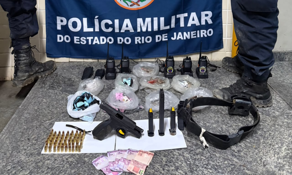 Três criminosos são presos após confronto em Niterói