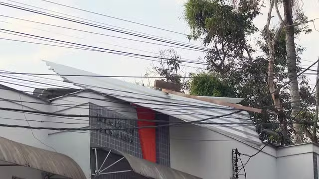 Ventania no Rio de Janeiro derrubou ao menos 5 árvores e teve rajadas de 91 km/h. Defesa Civil emitiu alerta severo durante a madrugada.
