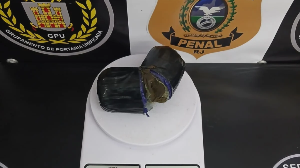 Mulher foi flagrada durante revista no Presídio Jonas Lopes de Carvalho, em Gericinó; operação já contabiliza 24 visitantes presos e mais de 1.700 celulares apreendidos.