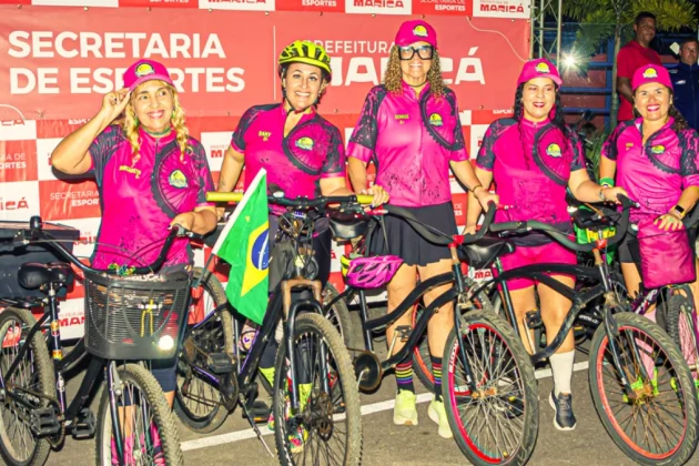 Ciclistas promovem Outubro Rosa do Bike Night em Maricá; inscrições abertas