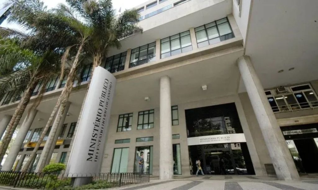 Fachada do prédio do Ministério Público no Rio
